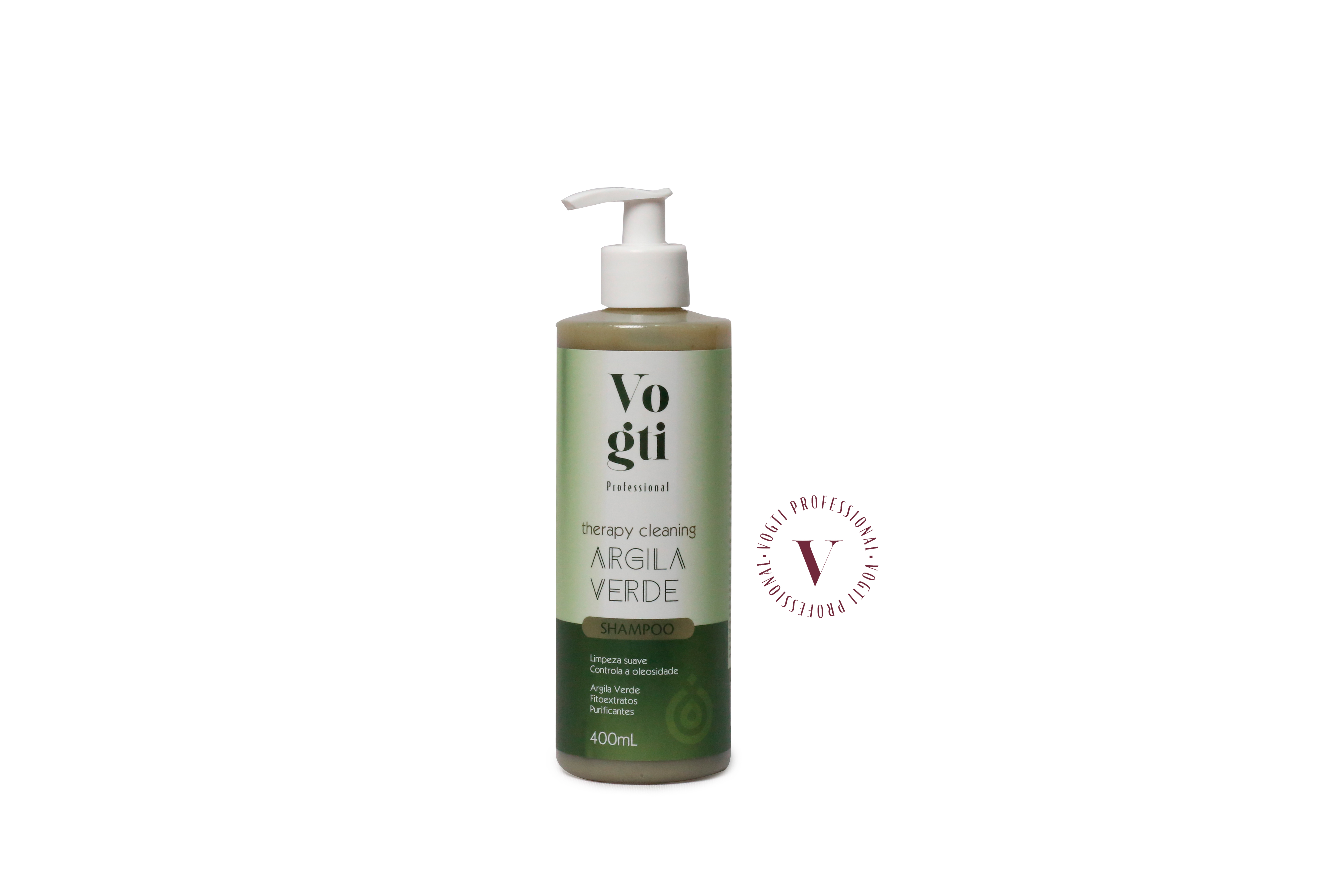 SHAMPOO ARGILA VERDE THERAPY VOGTI 400ML